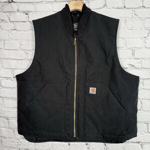 Carhartt Men's Black Vest